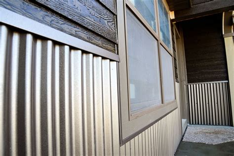 painted corrugated metal siding house|exterior metal panels for walls.